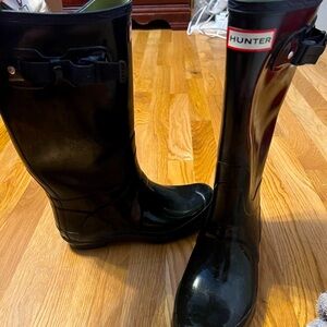 Black authentic Hunter Rain Boots